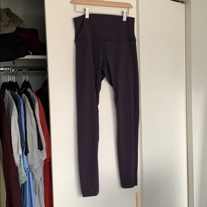 Dark purple Lululemon Align 7/8th pant